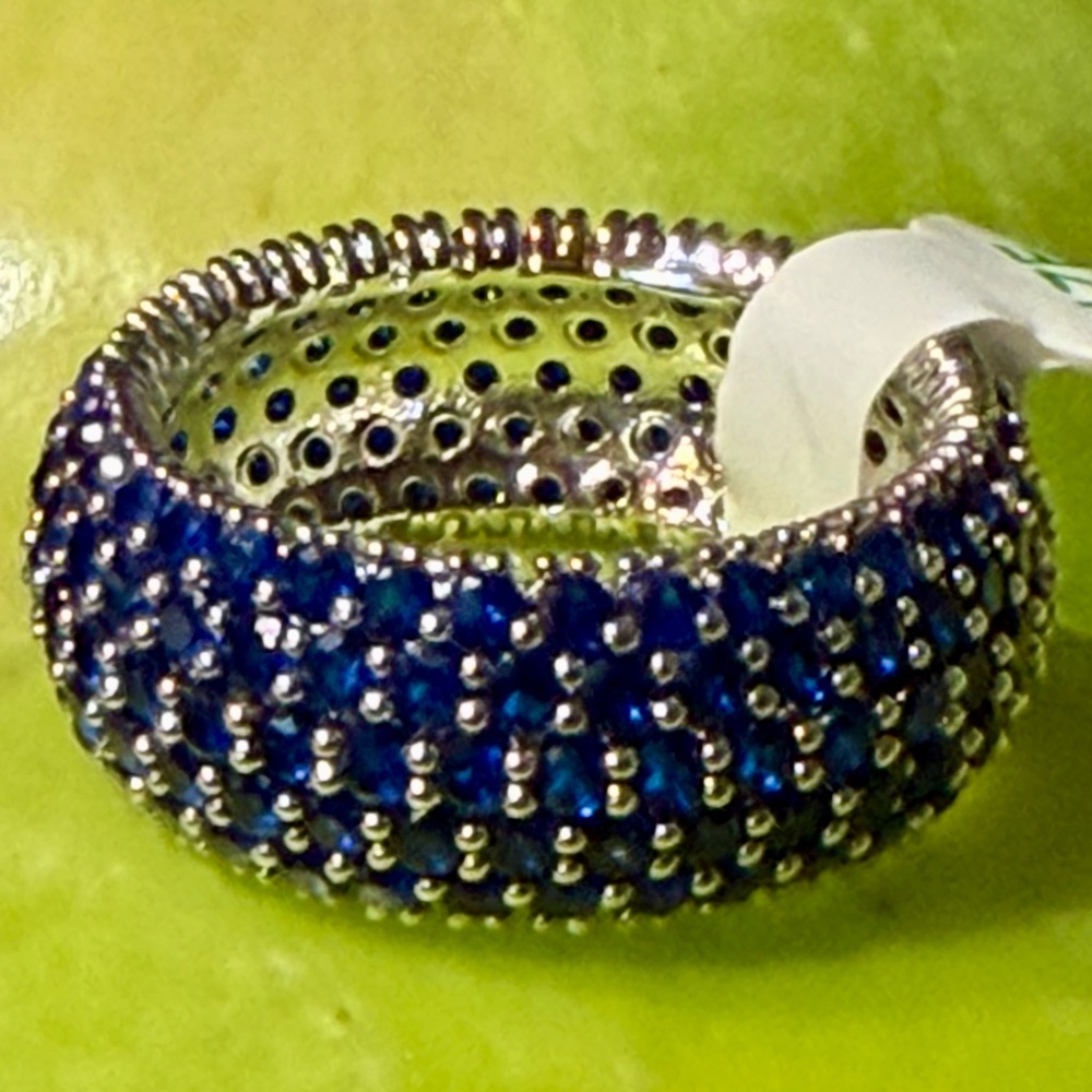 Sapphire Eternity Band